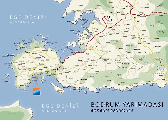 Szálloda Bodrum Sofabed Ortakent